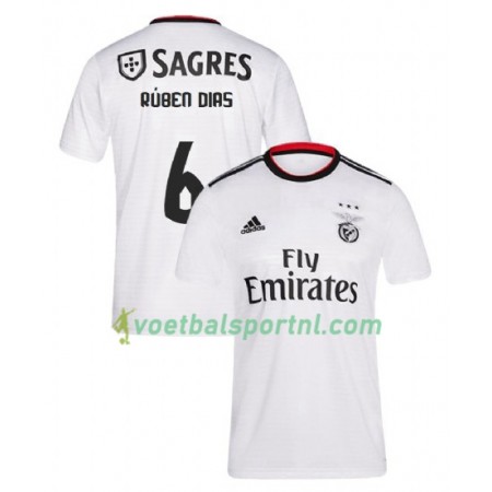 Benfica Ruben Dias 6 Uit Shirt 2018-19